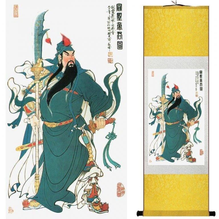Chinese Painting Warrior
