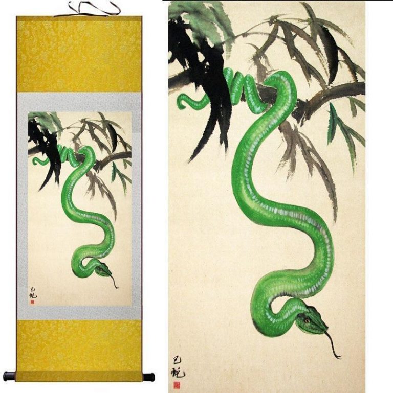 Chinese Painting Snake