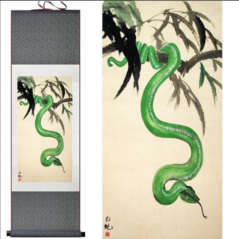 Chinese Painting Snake