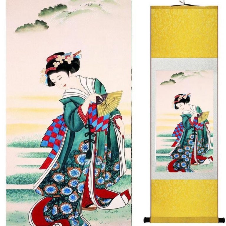 Painting Chinese Woman